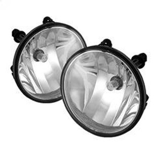 Spyder Auto Fog Lights wo/switch- Clear 5038357