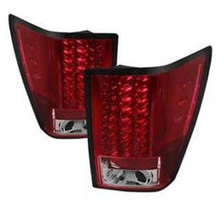 Spyder Auto LED Tail Lights - Red Clear 5070203