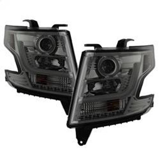 Spyder Auto Projector Headlights - DRL LED - Smoke 5082558