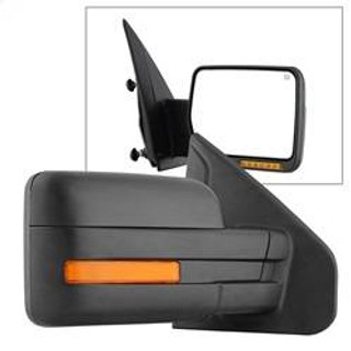 Spyder Auto POWER Heated Amber LED Signal OE Mirror - Right 9935343