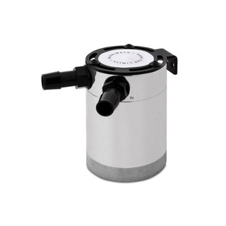 Mishimoto Mishimoto Compact Baffled Oil Catch Can, 2-Port MMBCC-CBTWO-P