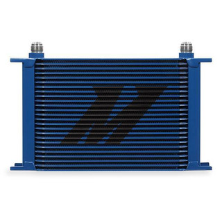 Mishimoto Universal 25-Row Oil Cooler, Blue MMOC-25BL