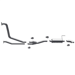 MagnaFlow Exhaust Products Off Road Pro Series Gas Stainless Cat-Back 17109