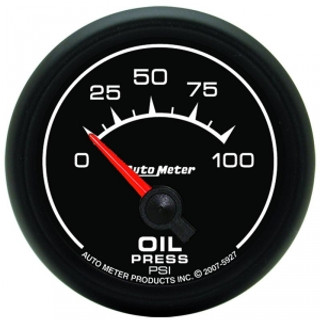 AutoMeter GAUGE, OIL PRESSURE, 2 1/16", 100PSI, ELECTRIC, ES 5927