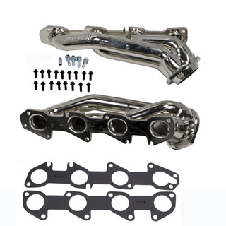 BBK Performance Parts DODGE 5.7L CHALLENGER CHARGER HEMI CARS 1-3/4 SHORTY HEADERS (CHROME) 4028