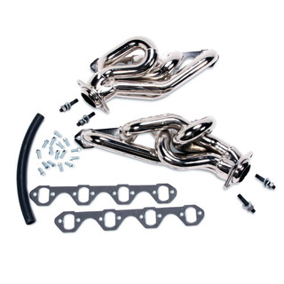 BBK Performance Parts MUSTANG 5.0 1-5/8 SHORTY EQUAL LENGTH HEADERS (CHROME) 1512