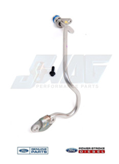 6.0L OEM UPDATED TURBO OIL SUPLLY TUBE