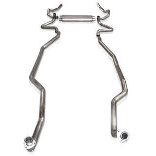 Stainless Works Stainless Works SBC Catback Transverse Muffler Fits Factory Manifolds CA6913S