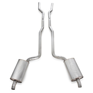 Stainless Works Stainless Works Catback Dual Long Chambered Mufflers Performance Connect V6872SW