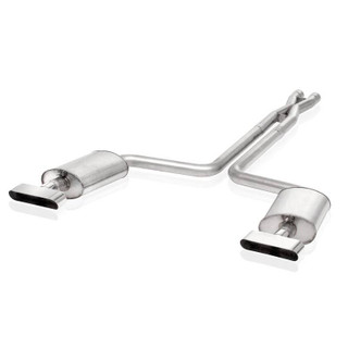 Stainless Works Stainless Works Catback Dual Turbo Chambered Mufflers Performance Connect C49296EXH