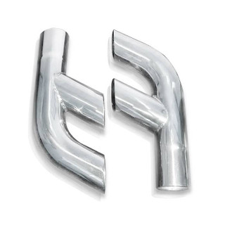 Stainless Works Stainless Works 1977-81 Trans Am Splitter Tips 2" Inlet 740200