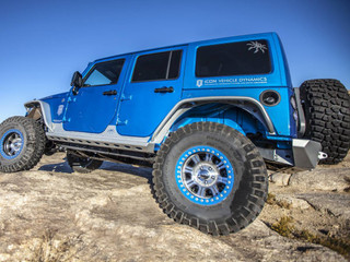 Poison Spyder Poison Spyder JK Rear Crusher Flares Standard Width (Aluminum) 17-05-010-ALUM