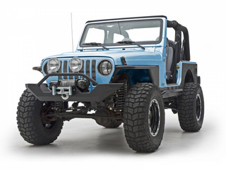 Poison Spyder Poison Spyder TJ RockBrawler Rear Bumper Tabs 14-61-010-D