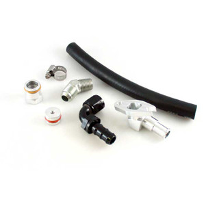 H&S MOTORSPORTS 343001 UNIVERSAL TURBO OIL DRAIN KIT