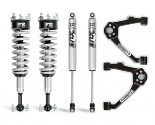 Cognito 3-Inch Performance Leveling Kit With Fox 2.0 IFP Shocks for 07-18 Silverado/Sierra 1500 2WD/4WD With OEM Cast Steel Control Arms 210-P0957