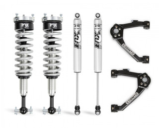 Cognito 3-Inch Performance Leveling Kit With Fox 2.0 IFP Shocks for 14-18 Silverado/Sierra 1500 2WD/4WD With OEM Stamped Steel/Cast Aluminum Control Arms 210-P0962