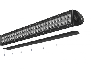 ZROADZ Noise Cancelling Wind Diffuser for 52 Inch Straight LED Light Bar