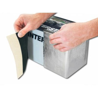 Thermo-Tec Battery Wrap Heat Barrier 40 Inch x 8 Inch Kit Silver - 13200