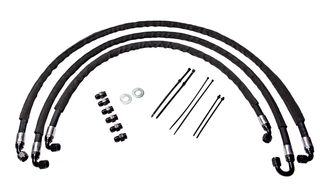 Fleece Performance 2011-2014 GM Duramax Heavy Duty Replacement Transmission Cooler Lines 2011-2014 GM 2500/3500