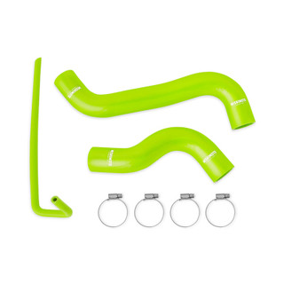 Mishimoto Silicone Radiator Coolant Hose Kit - Neon Yellow MMHOSE-WRX-15NY