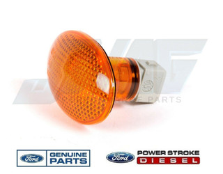 99 - 10 F350/F450/F550 Genuine Ford OEM Dually Fender Marker Lamp / Light Amber