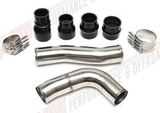 10-12 Dodge Ram 6.7L Cummins Intercooler Pipe, Boot & Clamp Kit | Polished