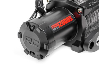 Rough Country - 12000-Lb Pro Series Winch - Synthetic Rope