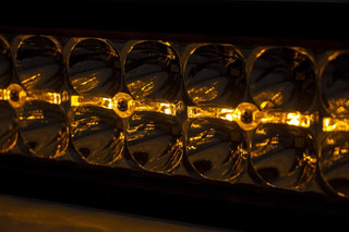 Rough Country - 20 Inch Chrome Series LED Light Bar - Dual Row - Amber DRL