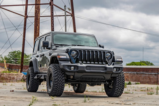 Rough Country - 3.5 Inch Lift Kit - C/A Drop - 4-Door - EcoDiesel - Jeep Wrangler Unlimited JL 4WD (20-23)