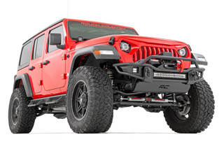 Rough Country - 3.5 Inch lift Kit - C/A Drop - FR D/S - Jeep Wrangler Unlimited 4WD (24-25)