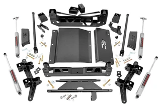 Rough Country - 4 Inch Lift Kit - Chevy C1500/K1500 Truck & SUV 4WD (1988-1999)