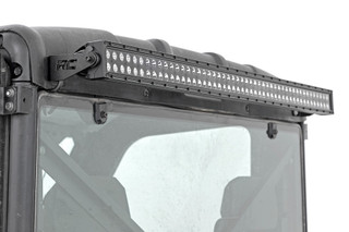 Rough Country - 50 in. Black Series LED Light Kit - Rear Mount - Polaris Ranger XP 1000
