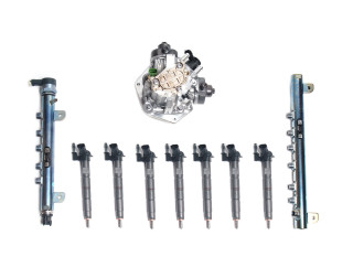 11-16 GM 6.6L LML DURAMAX DIESEL - FUEL CONTAMINATION / DISASTER KIT - PUMP, RAILS & INJECTORS