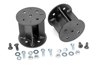 Rough Country - Air Spring Kit w/compressor - 0-7.5 in. Lift - Chevy/GMC 2500HD/3500HD (11-19)