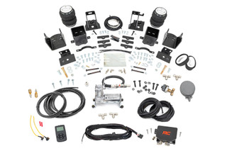 Rough Country - Air Spring Kit w/compressor - Wireless Controller - 3-6 in. Lifts - Ford F-250/F-350 Super Duty (05-16)