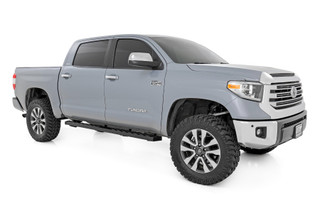 Rough Country - BA2 Running Boards - Side Step Bars - Crew Cab - Toyota Tundra 2WD/4WD (07-21) - 41005A