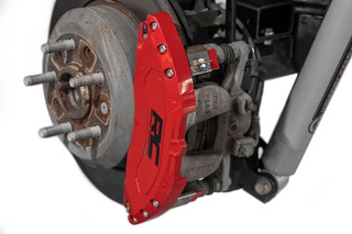 Rough Country - Caliper Covers - Rear - Red - Jeep Wrangler JK/Wrangler Unlimited  (2007-2018)