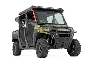 Rough Country - Electric Tilt Windshield - Glass - Formed Frame - Polaris Ranger XP 1000