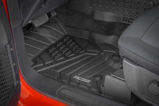 Rough Country - Floor Mats - Front & Rear - Ford Bronco 4WD (2021-2025)