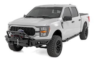 Rough Country - Front Bumper - Tubular -Winch Mount - Ford F-150 2WD/4WD (2021-2023)
