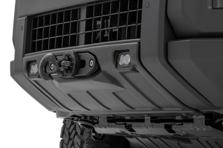 Rough Country - FXS Hidden Winch Mount - Yellow SAE - PRO9500S - Toyota Land Cruiser (24-26) - 10752