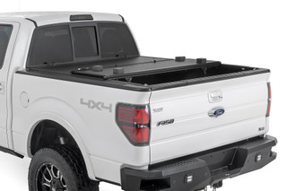 Rough Country - Hard Low Profile Bed Cover - 5'7 in. Bed - Ford F-150 2WD/4WD (2004-2014)