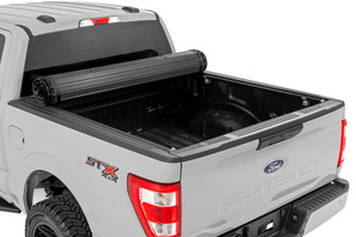 Rough Country - Hard Roll Up Bed Cover - 5'7 in. Bed - Ford F-150 (15-25)/F-150 Lightning (22-25)
