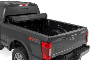 Rough Country - Hard Roll Up Cover - 6'10 in. Bed - Ford F-250/F-350 Super Duty 2WD/4WD (17-25)