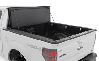 Rough Country - Hard Tri-Fold Flip Up Bed Cover - 5'7 in. Bed - Ford F-150 2WD/4WD (2004-2014)
