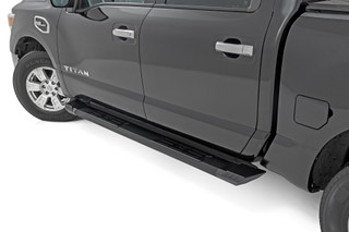 Rough Country - HD2 Aluminum Running Boards - Crew Cab - Nissan Titan 2WD/4WD (2004-2024)