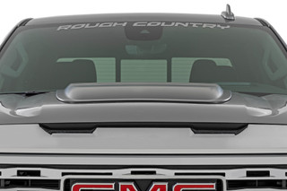 Rough Country - Hood Scoop - GBA Black - GMC Sierra 1500 2WD/4WD (2019-2025)