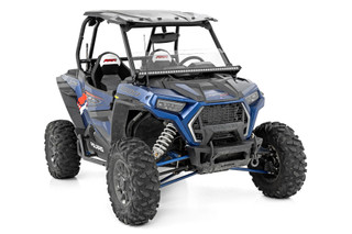 Rough Country - LED Light Kit - Front Mount - 40 in. Black Single Row - Polaris RZR XP 1000