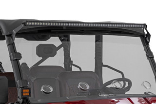 Rough Country - LED Light Mount - 50" Black Single Row - CFMOTO UFORCE U10 Pro - 71213