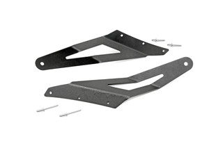 Rough Country - LED Light Mount - Upper Windshield - 54 in. Curved - Dodge 1500 2WD/4WD (02-08)